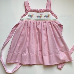 Petit Bébé Smocked Caterpillar Dress